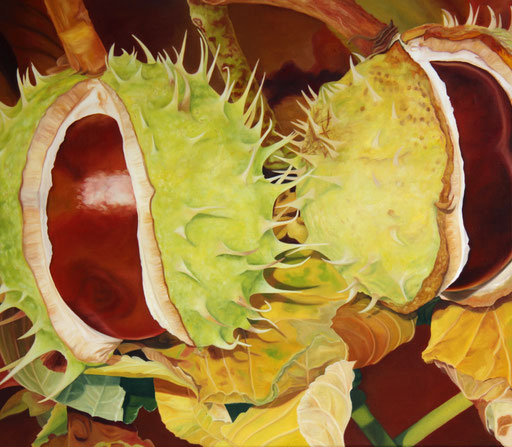 <b>Kastanien</b><br>Öl/Leinwand | 2013 | 70 x 80 cm