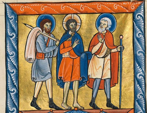 Lateinischer Psalter aus England - BSB Clm 835 - Angleterre - 1er quart du XIIIème siècle -f.027v