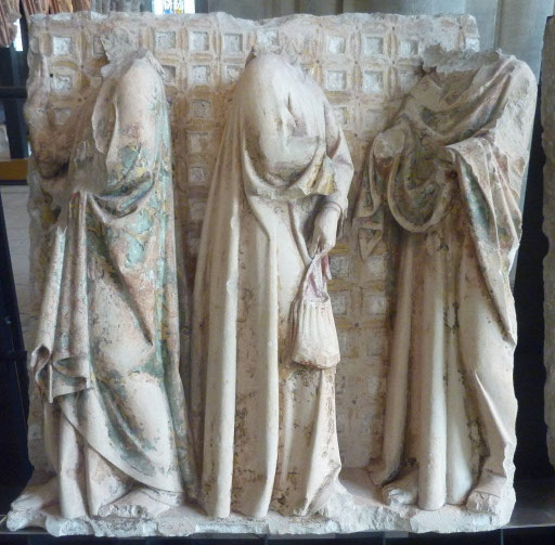 Complot et remise des trente deniers, 1225-1250, reste du jubé de la cathédrale de Bourges. Conservé au musée du Louvres.