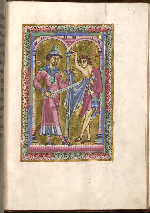 Perikopenbuch aus St. Erentrud in Salzburg - BSB Clm 15903 - SERG - 1140 - f.093