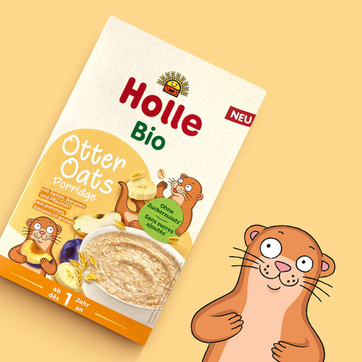 © Illustration für Holle baby food AG, Auftraggeber & Verpackungsdesign: Eber­le GmbH Wer­be­agen­tur GWA