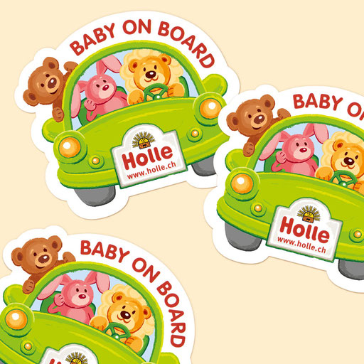 © Illustration für Holle baby food GmbH, Auftraggeber & Design: Eber­le GmbH Wer­be­agen­tur GWA