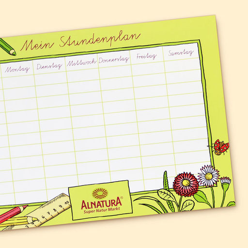 © Illustration für Alnatura Produktions- und Handels GmbH, Auftraggeber & Design: Eber­le GmbH Wer­be­agen­tur GWA