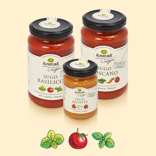 © Illustration für Alnatura Produktions- und Handels GmbH, Auftraggeber & Verpackungsdesign: Eber­le GmbH Wer­be­agen­tur GWA