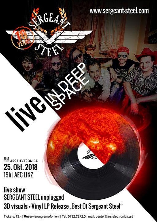 Sergeant Steel live 2018 Live in deep space Ars Electronica Center Linz AEC unplugged