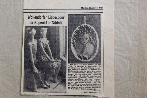 Wallendorfer Liebespaar, Peter Strang, Heinz Werner
