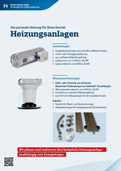 Seite des Gesamtkataloges 2022 / 2023 von Menken & Drees