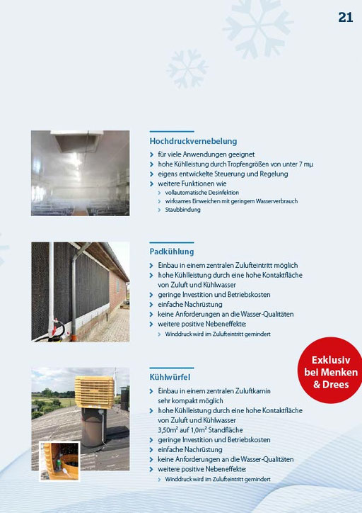 Seite des Gesamtkataloges 2022 / 2023 von Menken & Drees