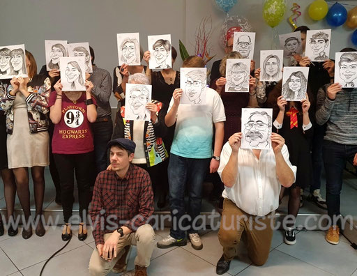 Animation caricaturiste Verdun