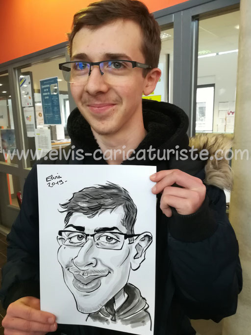 Animation caricaturiste Pont-à-Mousson