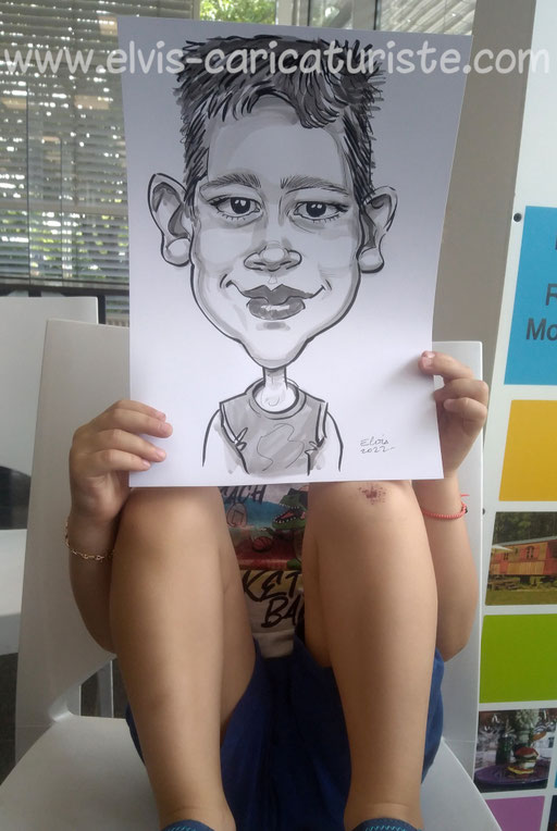 Animation caricature Luxembourg
