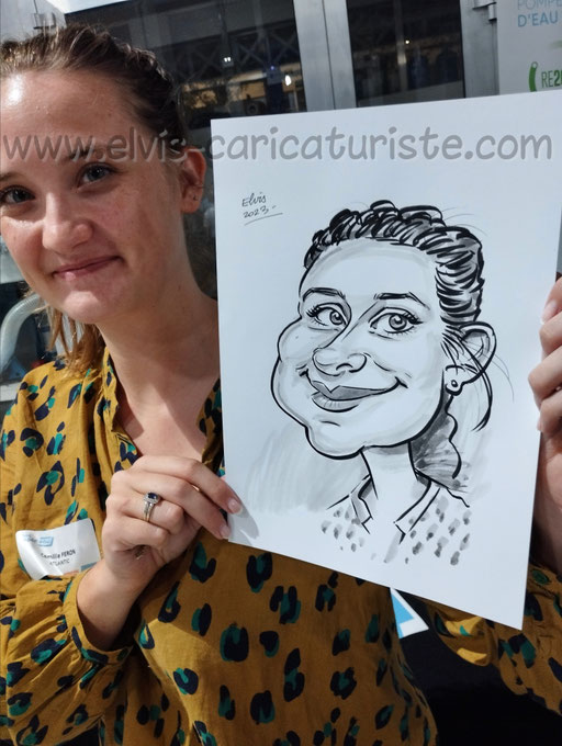 Animation caricaturiste Nancy