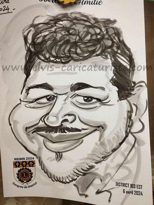 Animation caricaturiste Reims