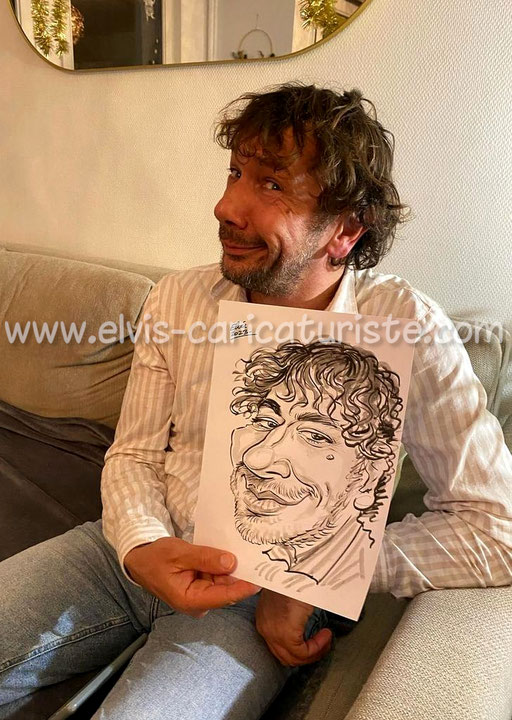 Animation caricaturiste Metz Nancy Luxembourg