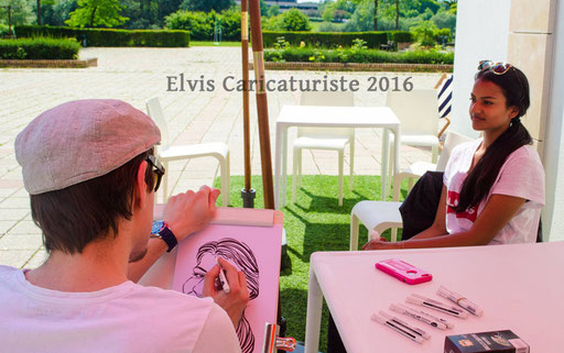 Animation caricaturiste, ICN business school Metz