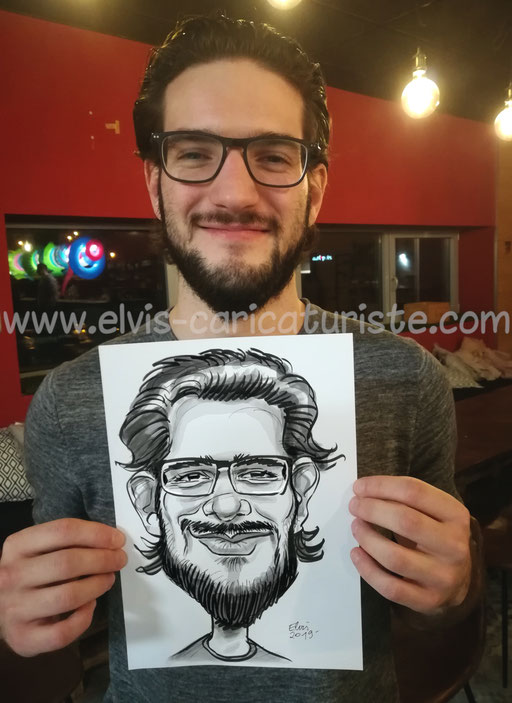 Animation caricaturiste Luxembourg