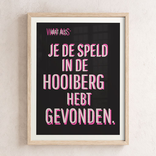 hooiberg poster