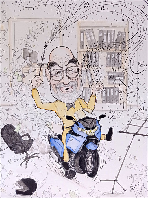Büro - Motorrad