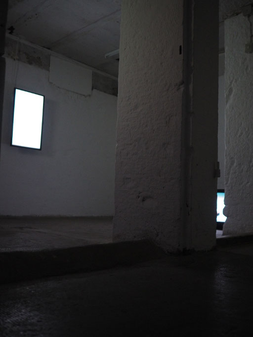 Gabrielle Zimmermann - Distorted Triptych, 2018 - Installationview SCLERA - Foto: Tan Aguado