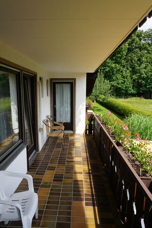 Balkon Zimmer 5 und 6