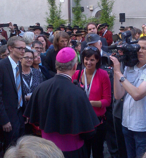Bischofsweihe Benno Elbs I RTV Vorarlberg "On Tour" I Juni 2013 I Feldkirch