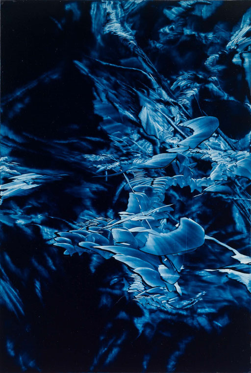 《重力景 03》油彩、綿布・パネル　60.6×41.0㎝　「融点」(JINEN GALLERY、東京)