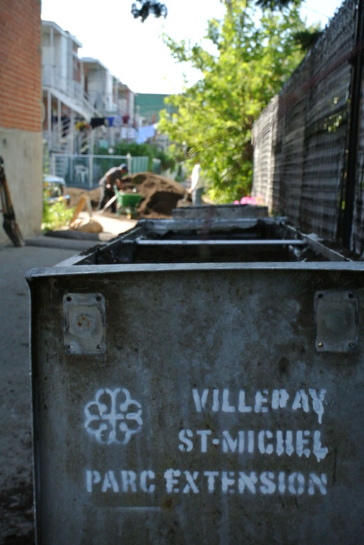 Bac à fleur upcycling
