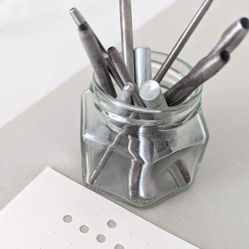 punching tools for creating books