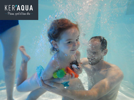 Bébé Nageur et éveil aquatique à Thorigné Acigné - Keraqua, Piscine Sport  et Bien être