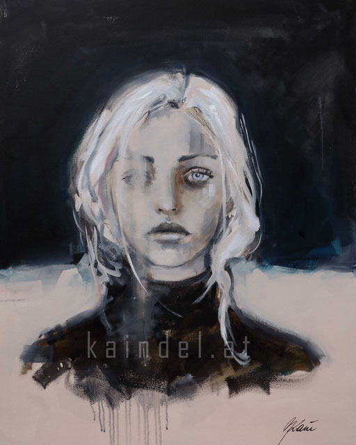 TITANIUM, 100 x 80 cm, Acrylic on canvas 