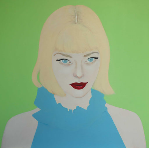 ICECREAM LOVE, 70 x 70 cm, Acrylic on canvas, SOLD