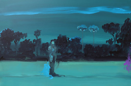 "UTOPIA II" 60 x 40 cm, Acrylic on canvas