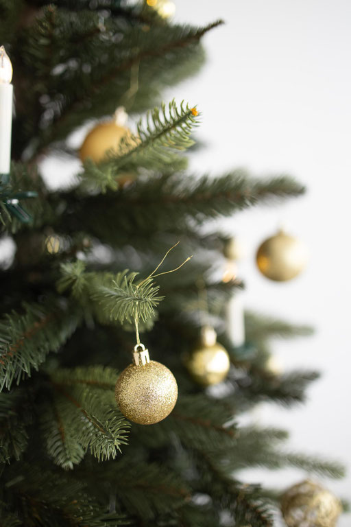 Weihnachtssetting Kugeln Studio 2