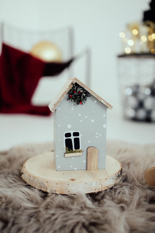 Weihnachtssetting Holzhaus Studio 2
