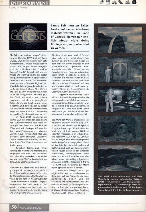 AmigaPlus Review - Ausgabe 6/2001 