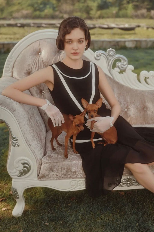 20erjahre daydress 1920s stil art deco powderroom vintageboutique zuerich