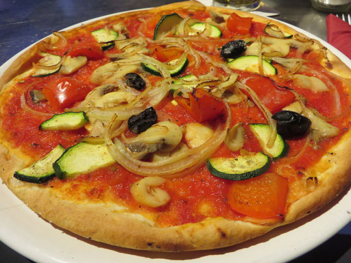 Pizza Vegetaria ohne Käse