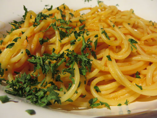 Spaghetti Aglio e olio ai peperoncini