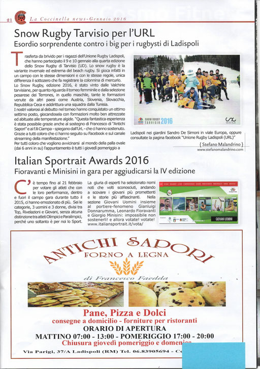 La Coccinella News - Free press - All rights reserved