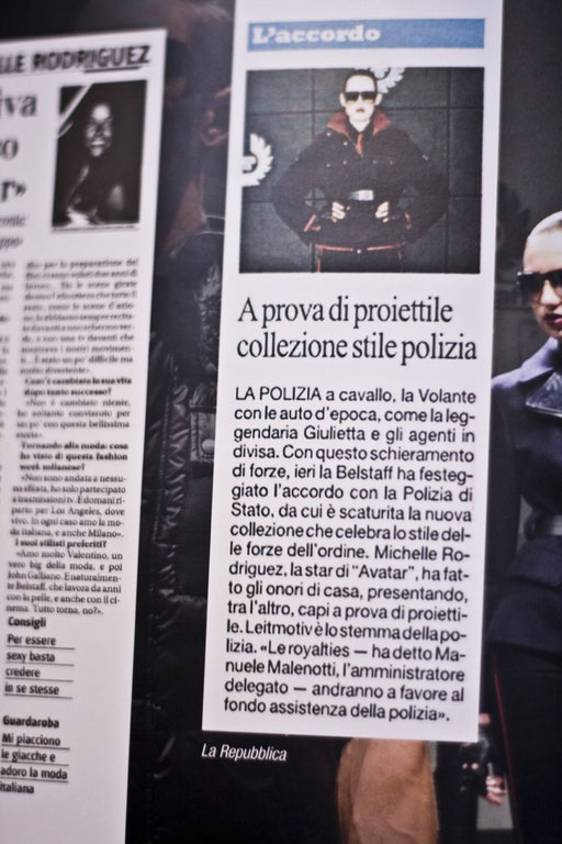 Belstaff by Clothing company - All rights reserved - La Repubblica