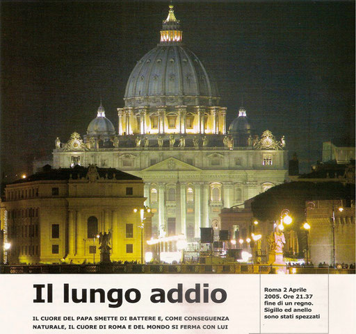 "Il lungo addio per Papa Giovanni Paolo II" - Roma, Italia  - All rights reserved  Fleming Roma