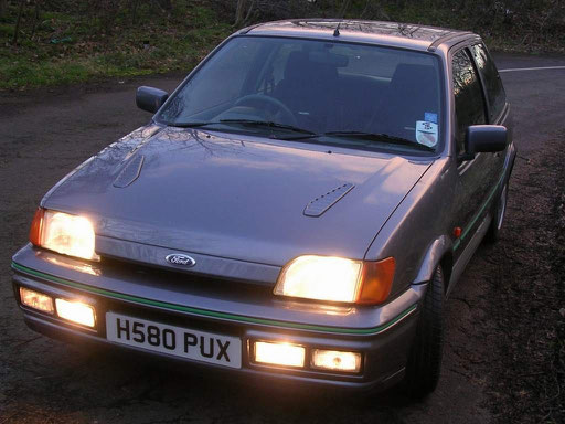 Ford Escort XR3i Mk4 paire d/'aile Autocollants Rouge