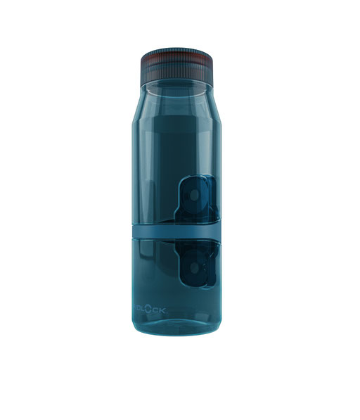 Das Design der TWIST bottle 700 life in schwarz, blau, grün oder rot ist clean und zeitlos gehalten