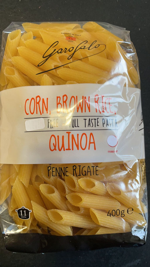 pasta sin gluten