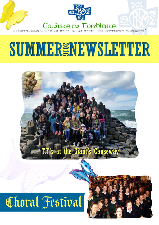 Presentation Secondary School, Bandon, Co. Cork Flyer