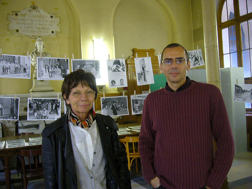 Mme Gautrin, ancienne professeur de physique-chimie