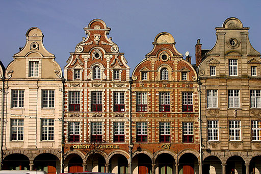 Les places d'Arras
