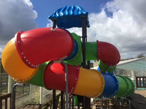 Toboggans aquatiques