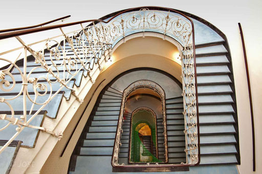Treppenauge Laieszhof Hamburg (HDR)