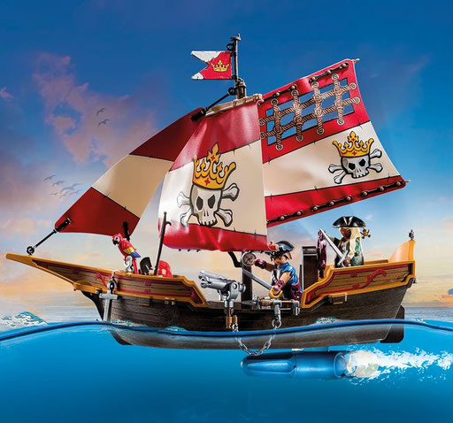 Playmobil - La chaloupe des pirates
